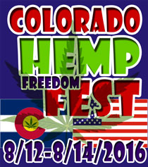 Colorado Hemp Freedom Fest 8/12-8/14 logo